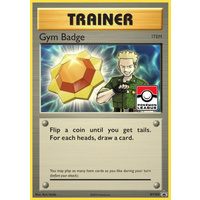 Gym Badge XY205 XY Black Star Promo Pokemon Card NEAR MINT TCG
