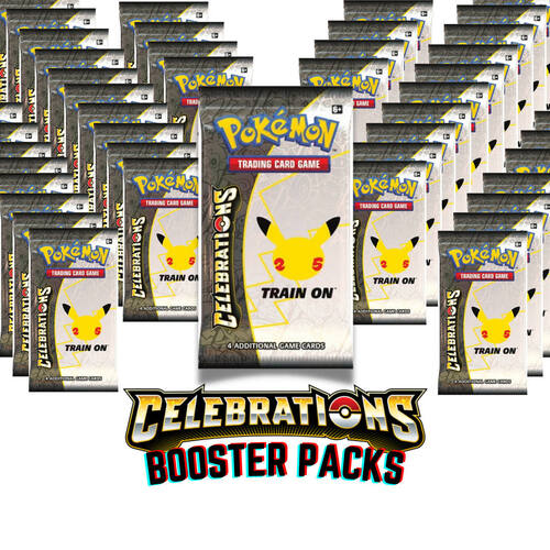 1000 PACKS! Pokemon SWSH Celebrations BRAND NEW TCG
