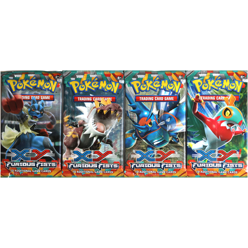 Pokemon XY FURIOUS FISTS BRAND NEW TCG 36 loose booster packs