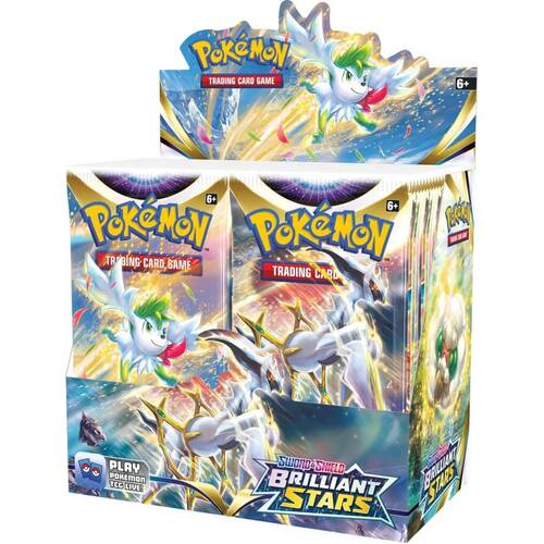 Pokemon SWSH BRILLIANT STARS Booster Box BRAND NEW AND SEALED 36 packs