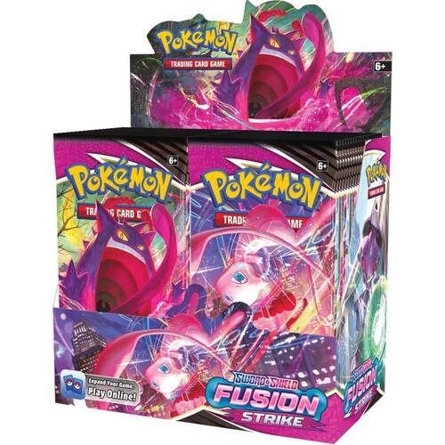 SWSH FUSION STRIKE Pokemon Booster Box BRAND NEW AND SEALED 36 packs