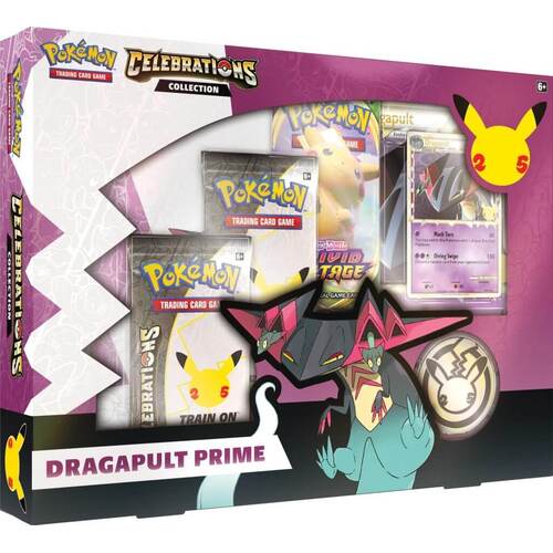Pokemon Dragapult Prime Celebrations Collection Box BRAND NEW AND SEALED