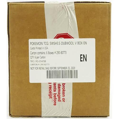 SEALED CASE 6x Pokemon Champion’s Path Dubwool Boxes BRAND NEW AND SEALED