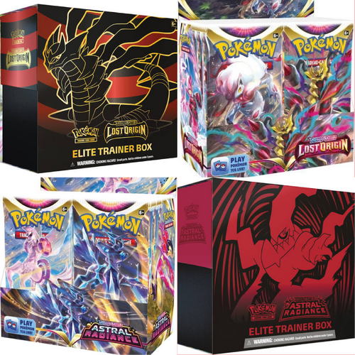 BOOSTER BOX + ETB BUNDLE LOST ORIGIN + ASTRAL RADIANCE BRAND NEW AND SEALED