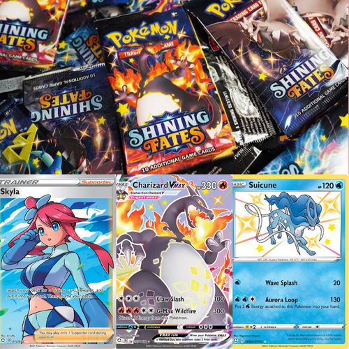 CHARIZARD HUNT SHINING FATES PROGRESSIVE PACK BATTLE THURSDAY 24TH NOVEMBER LIVE FACEBOOK/YOUTUBE/TWITCH PACK OPENING - ELITE TRAINER BOX EACH (10 pac
