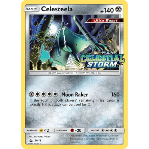 Celesteela SM131 Black Star Promo Pokemon Card NEAR MINT TCG