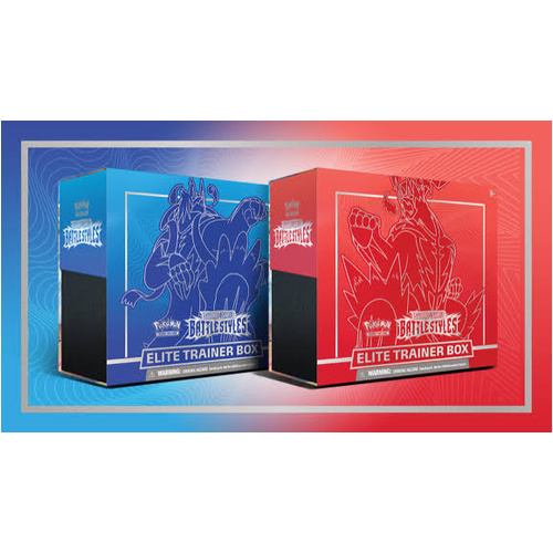 2X Pokemon Battle Styles Both Elite Trainer Boxes BRAND NEW AND SEALED