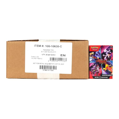 SEALED CASE 25X Pokemon DESTINED RIVALS Booster Bundle Boxes BRAND NEW AND SEALED