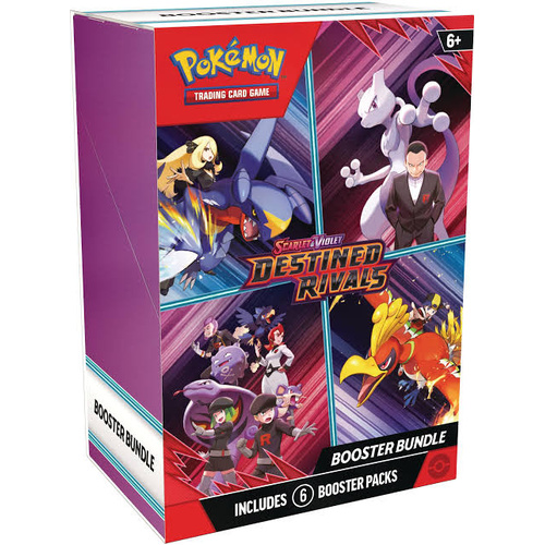 Pokemon Destined Rivals Booster Bundle Box BRAND NEW AND SEALED