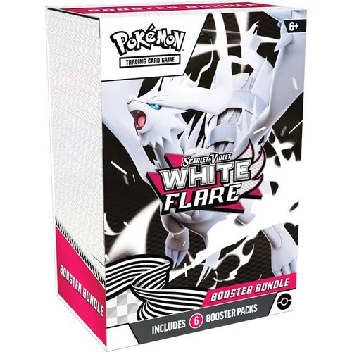 PRE ORDER White Flare Booster Bundle Set BRAND NEW AND SEALED