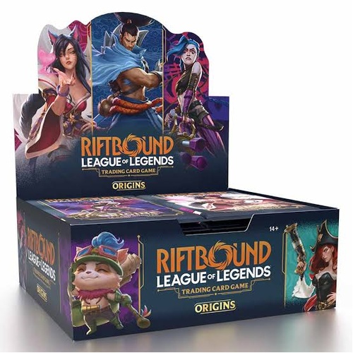 PRE ORDER League of Legends Riftbound Origins English Booster Box BRAND NEW AND SEALED 24 packs