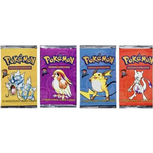 Pokemon WOTC Base Set 2 Booster Pack Artwork Set STILL SEALED