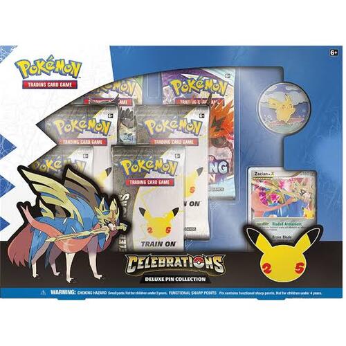 Pokemon Celebrations Deluxe Pin Collection Box BRAND NEW AND SEALED