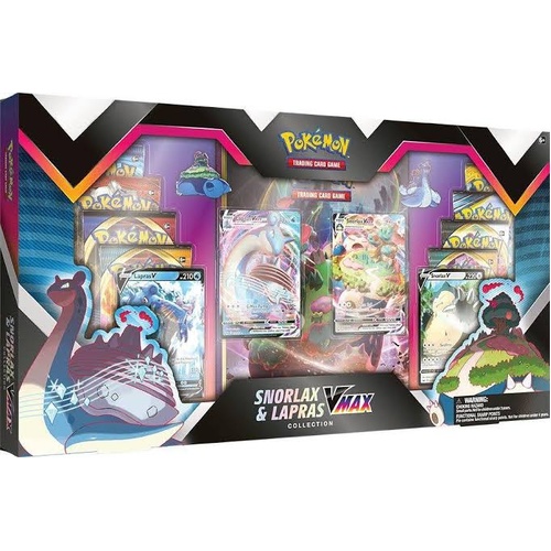 Snorlax and Lapras VMAX Collection Box BRAND NEW AND SEALED