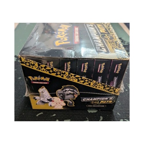 SEALED CASE 6x Pokemon Champions Path Pin Boxes WAVE 2 BRAND NEW AND SEALED