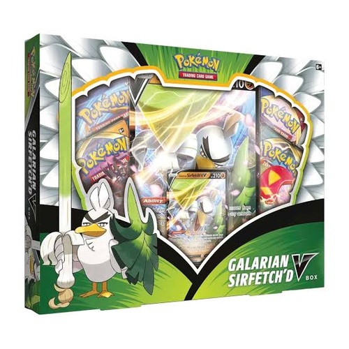 Pokemon Galarian Sirfetchd Box BRAND NEW AND SEALED