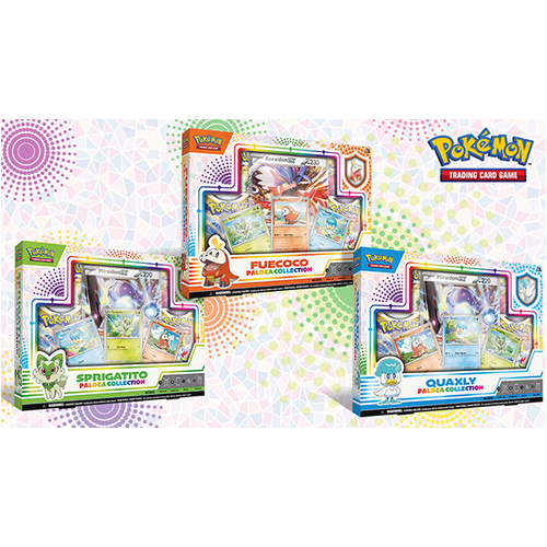 3X Pokemon Paldea Collection Boxes BRAND NEW AND SEALED