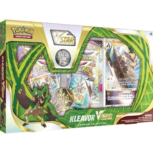 Pokemon KLEAVOR VSTAR PREMIUM Collection Box BRAND NEW AND SEALED