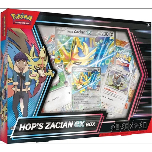 Pokemon Hops Zacian ex Collection Box BRAND NEW AND SEALED