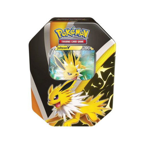 Pokemon Jolteon V Eevee Evolutions Tin BRAND NEW AND SEALED