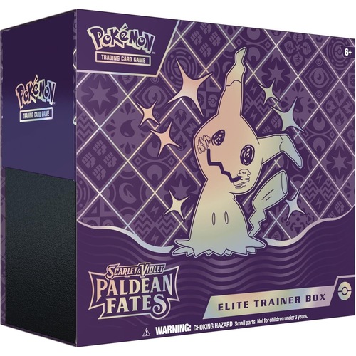 TEAR IN SEAL Pokemon Paldean Fates Elite Trainer Box BRAND NEW AND SEALED