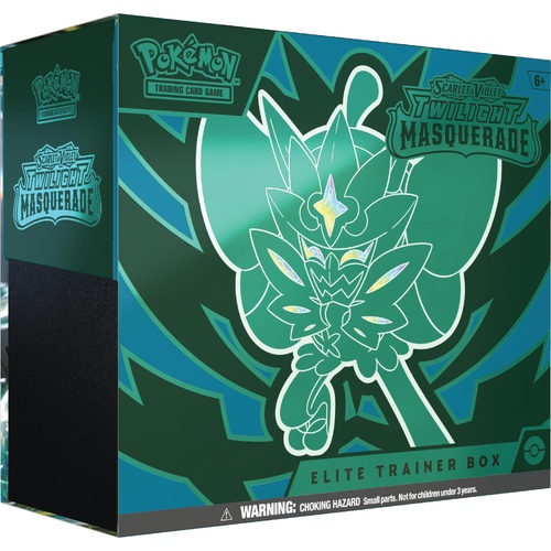 RIP IN SEAL Pokemon TWILIGHT MASQUERADE Elite Trainer Box BRAND NEW AND SEALED