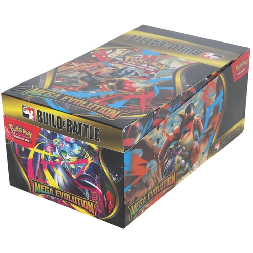 Pokemon ME01 MEGA EVOLUTION BUILD AND BATTLE CASE BRAND NEW AND SEALED