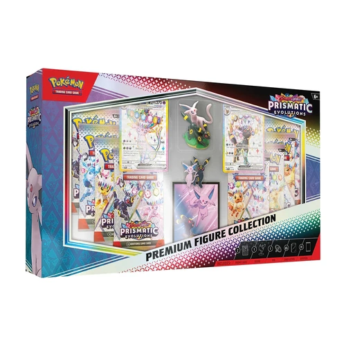 Pokemon Prismatic Evolutions Premium Figure Collection Box BRAND NEW AND SEALED