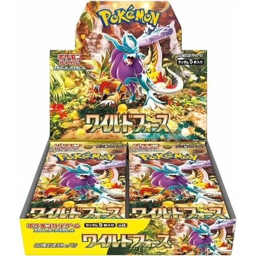 Pokemon Wild Force Japanese Booster Box BRAND NEW AND SEALED 30 Packs