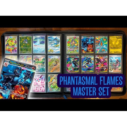 Pokemon PHANTASMAL FLAMES MASTER SET