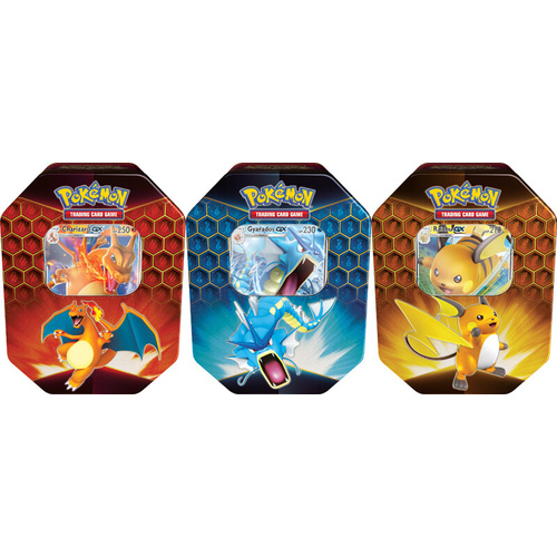 Pokemon CHAMPIONS PATH ETB + SM Hidden Fates Tins - all 3 artworks BRAND NEW AND SEALED
