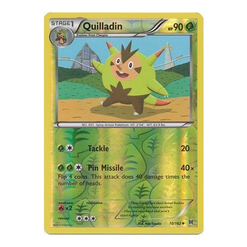 MINT Pokemon QUILLADIN 10//162 XY BREAKthrough Rev Holo