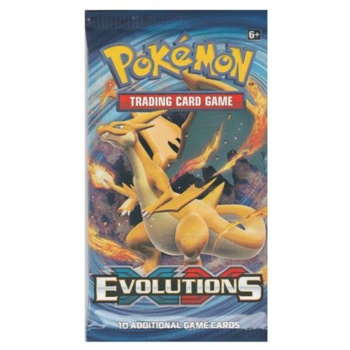 Pokemon XY Charizard Artwork Evolutions Booster Pack BRAND NEW AND SEALED TCG
