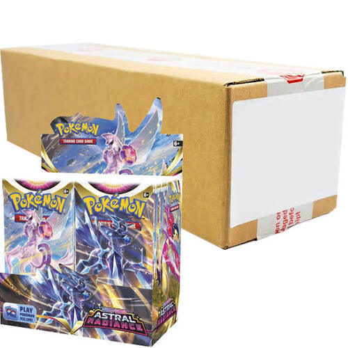 Pokemon SWSH10 ASTRAL RADIANCE Sealed Booster Case (216 PACKS) BRAND NEW AND SEALED TCG