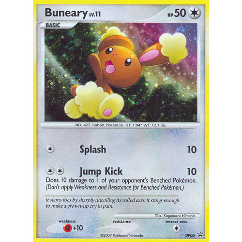 Buneary DP06 Black Star Promo Holo Pokemon Card NEAR MINT TCG