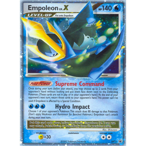Empoleon LV.X DP11 Black Star Promo Holo Pokemon Card NEAR MINT TCG