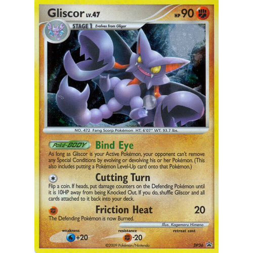 Gliscor DP36 Black Star Promo Holo Pokemon Card NEAR MINT TCG
