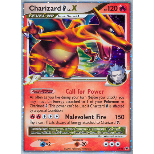 Charizard G DP45 Black Star Promo Holo Pokemon Card NEAR MINT TCG