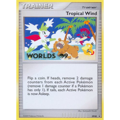 Tropical Wind DP48 Black Star Promo Holo Pokemon Card NEAR MINT TCG