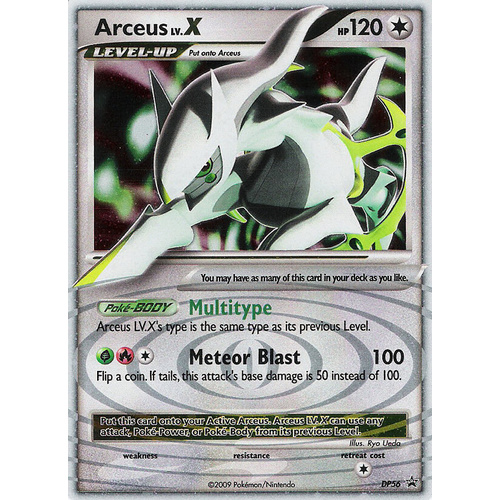Arceus LV.X DP56 Black Star Promo Holo Pokemon Card NEAR MINT TCG
