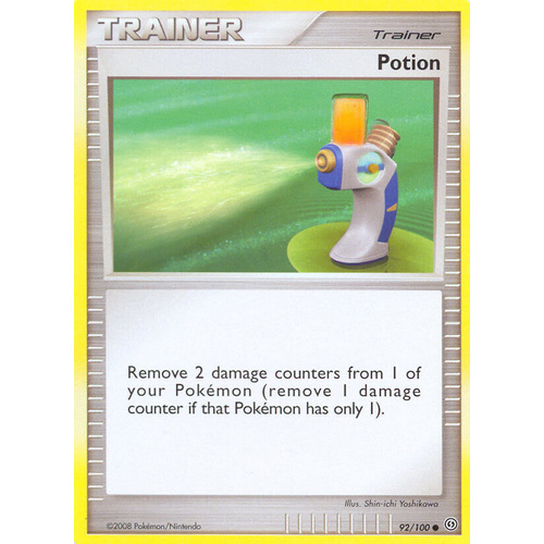 Potion 92/100 DP Stormfront Common Trainer Pokemon Card NEAR MINT TCG