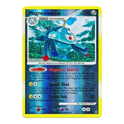 Magnezone 5/100 DP Stormfront Reverse Holo Rare Pokemon Card NEAR MINT TCG