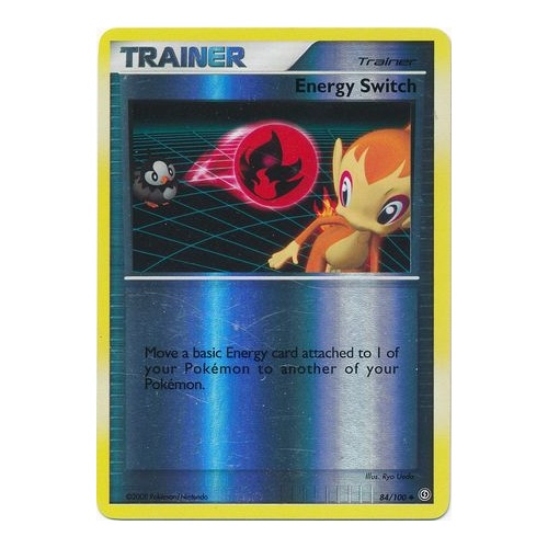 Energy Switch 84/100 DP Stormfront Reverse Holo Uncommon Trainer Pokemon Card NEAR MINT TCG