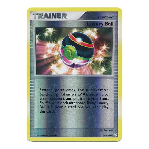 Luxury Ball 86/100 DP Stormfront Reverse Holo Uncommon Trainer Pokemon Card NEAR MINT TCG