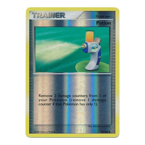 Potion 92/100 DP Stormfront Reverse Holo Common Trainer Pokemon Card NEAR MINT TCG