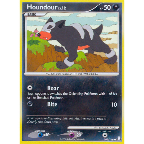 Houndour 103/146 DP Legends Awakened Common Pokemon Card NEAR MINT TCG