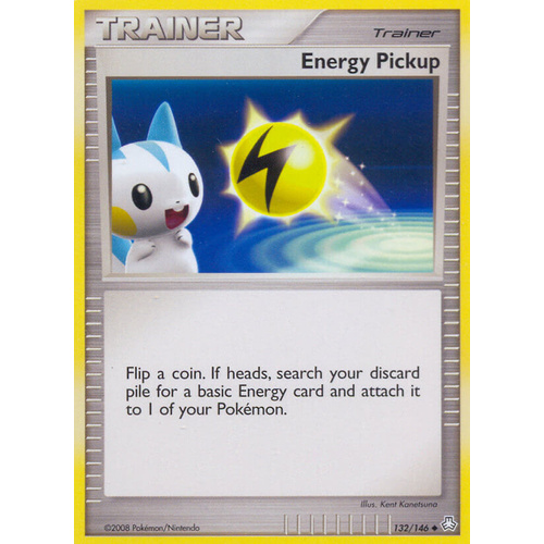 Energy Pickup 132/146 DP Legends Awakened Uncommon Trainer Pokemon Card NEAR MINT TCG