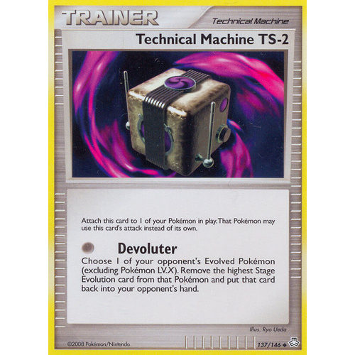 Technical Machine TS-2 137/146 DP Legends Awakened Uncommon Trainer Pokemon Card NEAR MINT TCG
