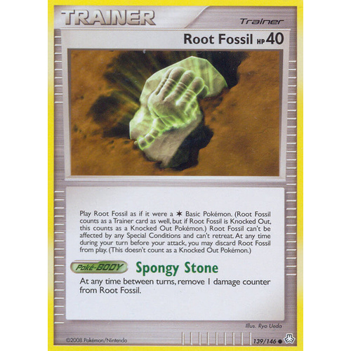 Root Fossil 139/146 DP Legends Awakened Common Trainer Pokemon Card NEAR MINT TCG