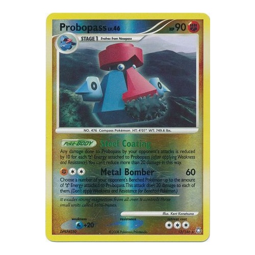 Probopass 13/146 DP Legends Awakened Reverse Holo Rare Pokemon Card NEAR MINT TCG